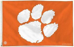 Clemson tigers banner flag