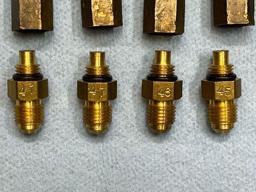 Nozzles and bodies, enderle, #45, #46, #47 nozzles, 2&#034; long body, non-vented