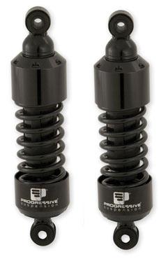 Progressive 440 series shocks 12.5 inch black harley-davidson flh 1997-2011