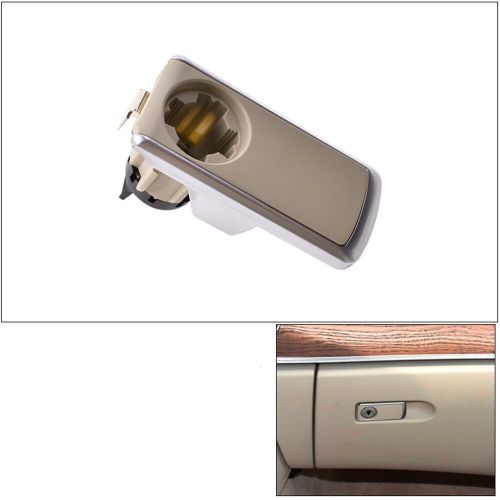 Black glove box lock latch handle cover for mercedes benz e class w213 w238 w257