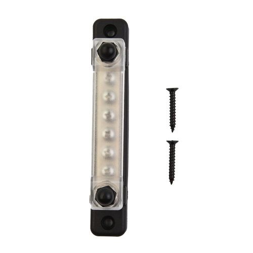 Distribution bar power 12v steel+nylon 150a terminal block ground parts