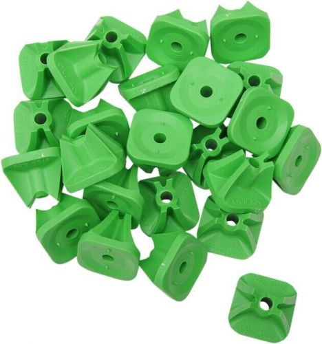 Stud boy pro super lite single backing plate 1ply/2ply green 5/16&#034;-24 24-pack