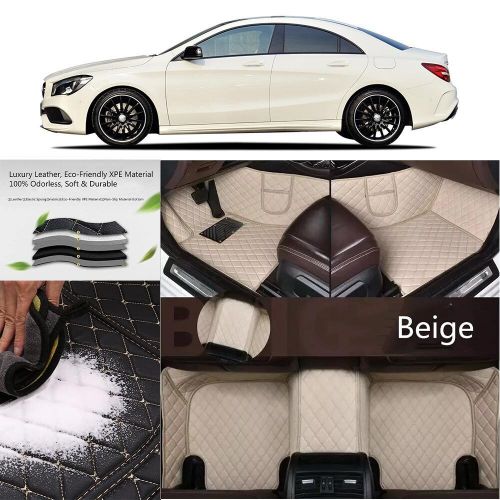 For chrysler auto car floor mats custom cargo car carpet set waterproof 2/4door