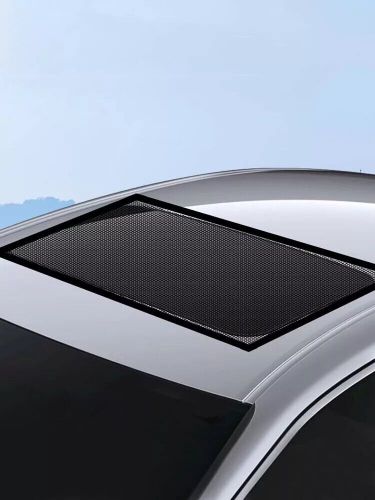 Car accessories moonroof mesh magnetic sun shade cover protector black 95x55cm