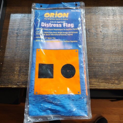 New orion safety distress flag 3&#039;x3&#039;