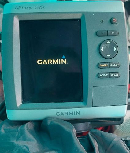 Garmin gpsmap 526s chartplotter sonar marine gps multifunction display boat mfd