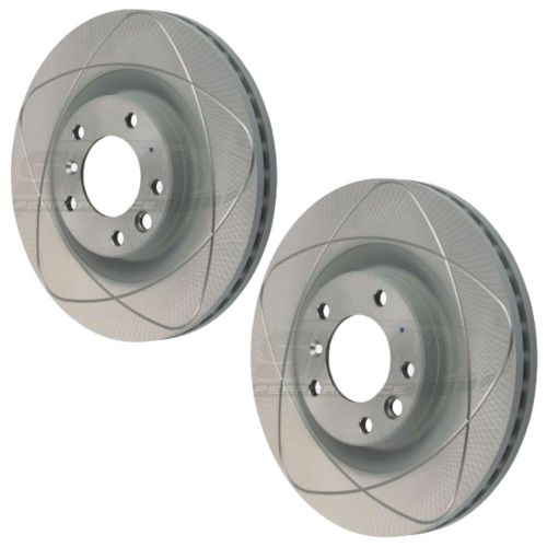 Shw front brake discs grooved 350x32mm x2 for mercedes g55 g63 g65 amg w463