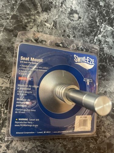 Swivl eze pin pedestal seat mount swivel for 3/4&#034; pedestal pin post