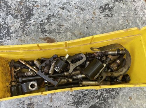 Assorted mercruiser engine bolts and hardware