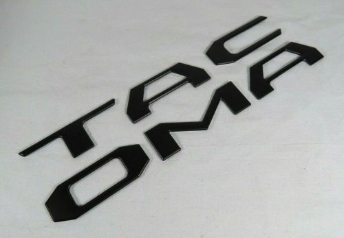 16-23 toyota tacoma emblem rear tailgate badge back nameplate letters logo name