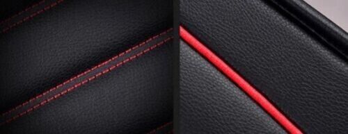 Black pu leather front car seat covers protector for mercedes a b c e s g class