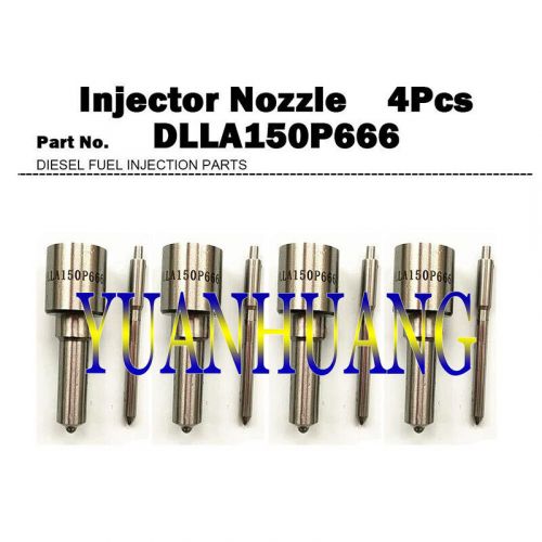 4pcs fuel injector nozzle 093400-6660 nd-dlla150p666 for toyota daihatsu 15-bft