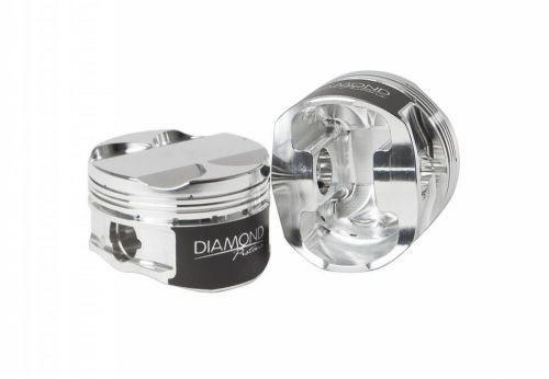 Diamond pistons compatible with/replacement for toyota 2jzgte series pistons