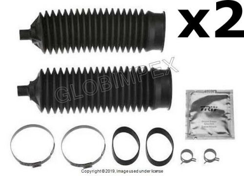 Porsche 911 boxster (1997-2005) steering rack boot kit front l &amp; r (2) trw oem