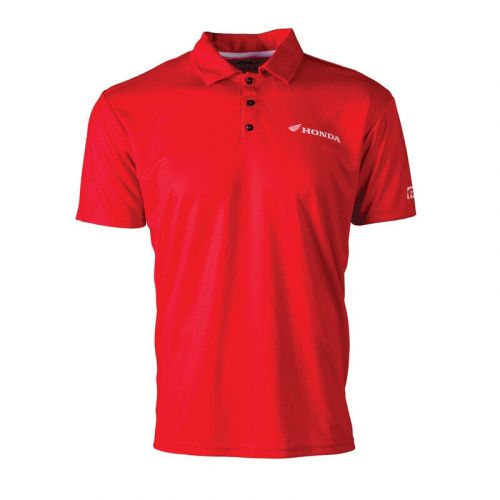 Factory effex honda polo shirt red