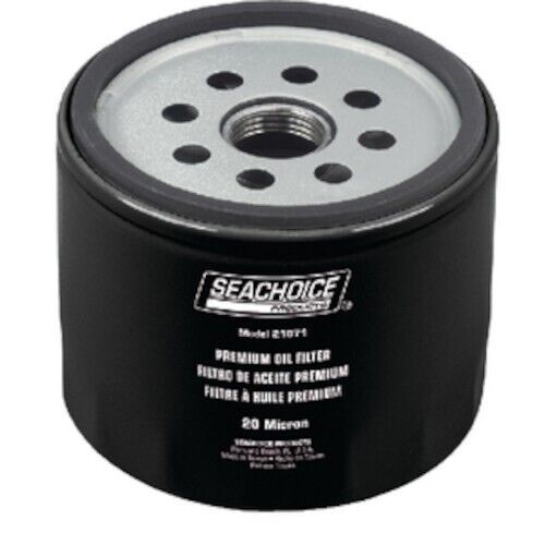 Seachoice 20 micron oil filter replacement for gm l4-6 &amp; v8 short block