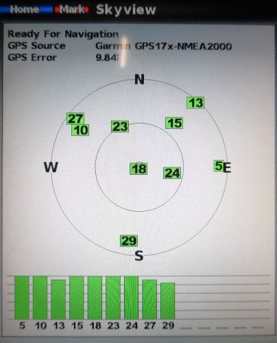 Garmin gpsmap 7212 mfd (tested good) 90 day warranty!