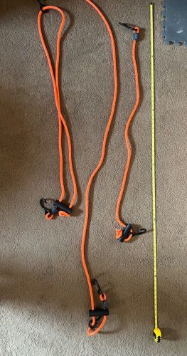 Airplane tie down ropes