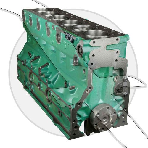 Volvo penta td610m td61a td61ace td61aw diesel short block 3801052