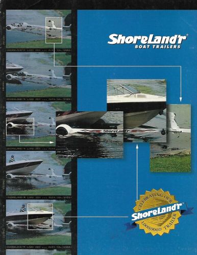 Boat trailer brochure - shoreland&#039;r - product line overview  - c1998 (sh254)