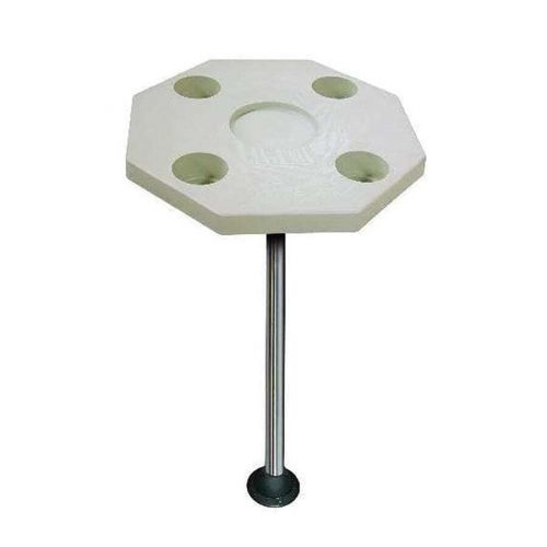 Jif marine dsi-ks octagonal table kit with surface mount – ivory