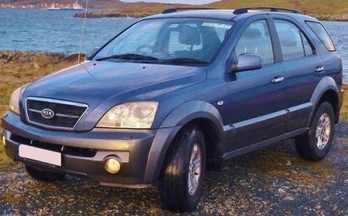 Kia sorento 2003 roof bars