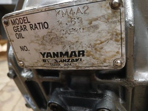 Used kanzaki yanmar km4a2 2.63 transmission 129672-81020