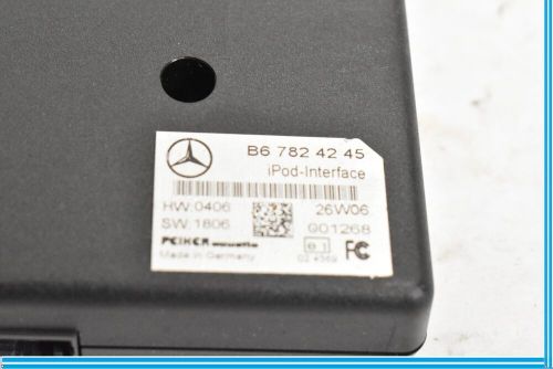 2007 - 2013 mercedes cl s class - ipod interface control module b67824245 oem