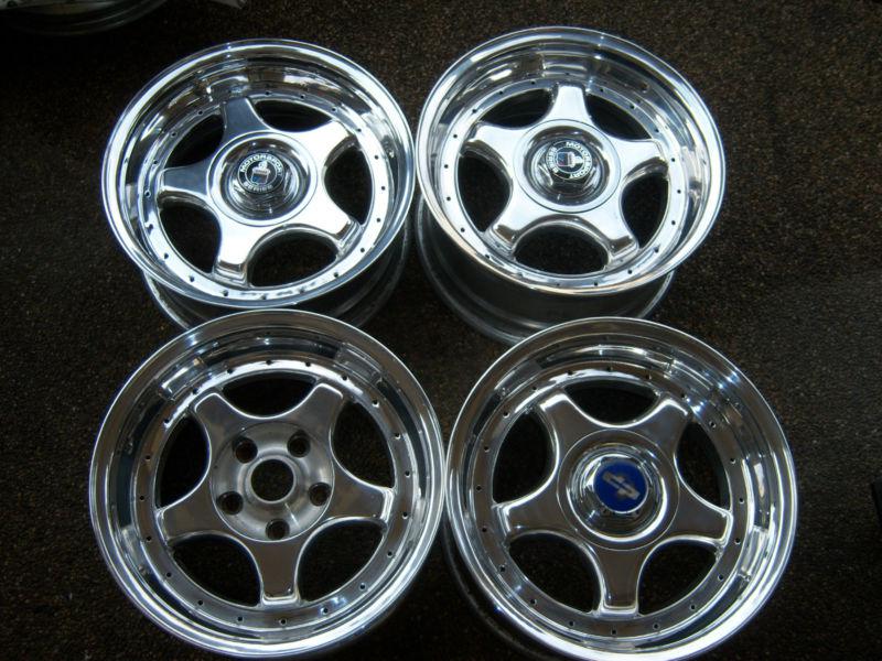 Bmw dp motorsports rims 5x120 fully polished 16x7j 16x8j