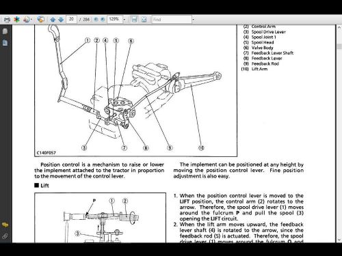 Kubota l4310 workshop service manual -650pg for l-4310 tractor rebuilding repair