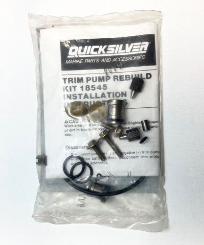 Quicksilver mercruiser trim motor repair kit 18545a1 18545a 1