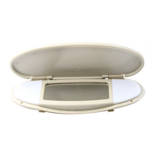 For bmw mini r55 r56 r60 2007 2008 07-14 sun visor vanity mirror cover beige*