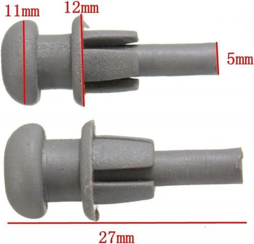 Parcel shelf clips compatible with rope cord compatible with citroen saxo c2 c3