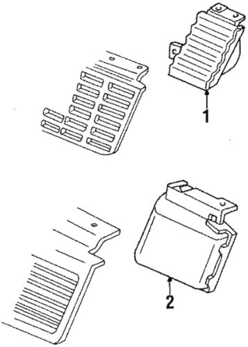 Genuine gm park lamp 05975720