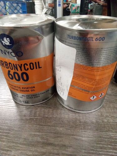 2 pk nyco turbonycoil synthetic aviation turbine engine oil 140zb