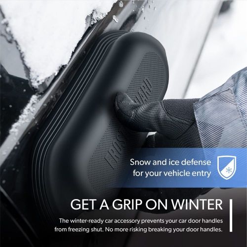 Frost guard car and truck door handle protector from snow, frost and ice.