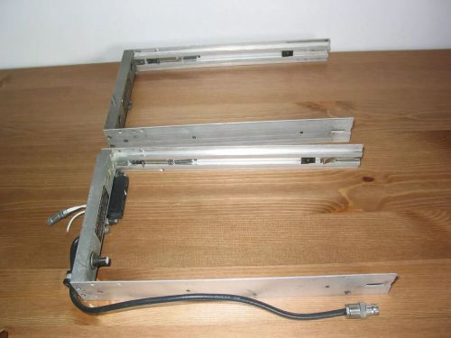 Pair of mounting trays for narco com-810 radio 1 with wiring connector 810 rack