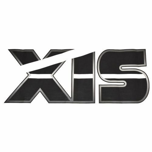 Axis boat brand decal 158762-01-61 | xis black and gray