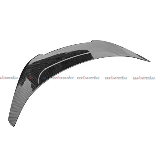 Fit 2022-2024 subaru brz toyota gr86 carbon fiber rear trunk spoiler wing lip