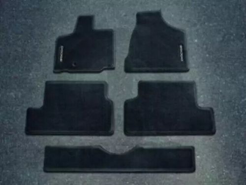 Genuine mopar mat kit-floor - 1st &amp; 2nd row 82213484ab