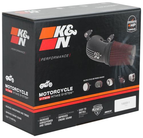 K&amp;n gen ii air intake system with roto mold tube for h d touring models 57-1138