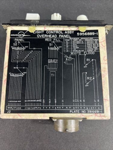 Douglas overhead light panel