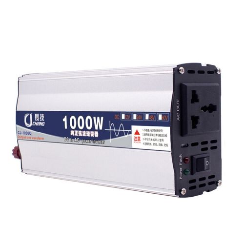 600w car converter adapter pure sinepower inverter dc 12v to 220v