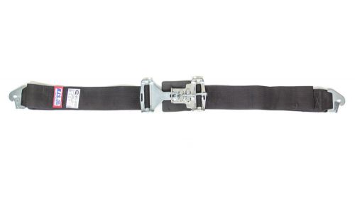 3in lap belts for w/snap end black