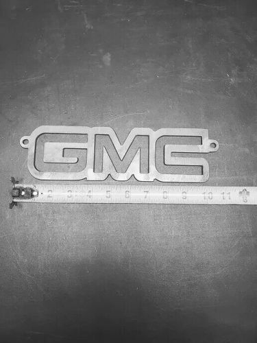 Custom gmc badge emblems logo bolt on ls swap square body, obs, chevy, chevrolet