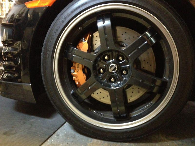 2013 nissan gt-r black edition rims with tires. g35 g37 350z 370z 