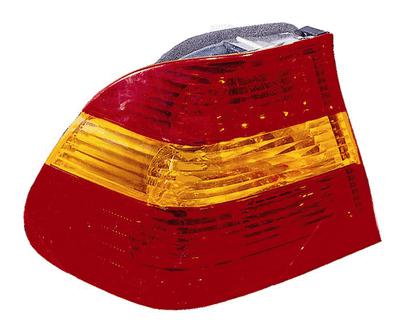 Red/amber tail light brake lamp assembly rear passenger side right rh