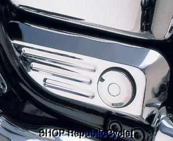 Honda valkyrie chrome swingarm pivot cover set *new*