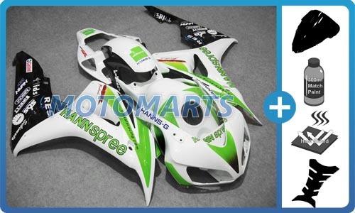 Bundle pack for honda cbr1000rr 06 07 injection body kit fairing & windscreen be