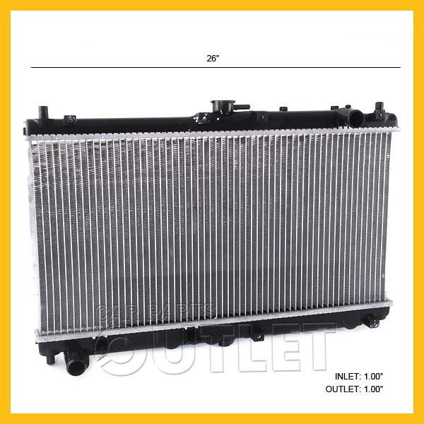 1999-2005 mazda miata cooling radiator ma3010101 mx5 manual trans wo toc 1.8l mt